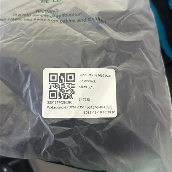 NWT Halara DayStretch High Waist Crossover Mesh Buckle Yoga Leggings Size Large - Picture 7 of 7